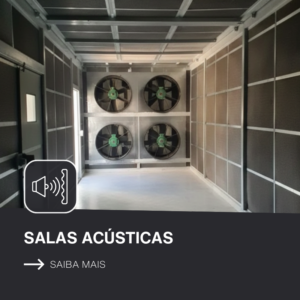 Engenharia acústica para indústrias, salas-acusticas